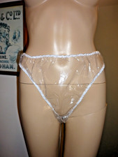 SEE THROUGH  PLASTIC  SISSY