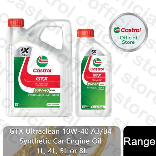 Castrol gtx ultraclean 10w - ultraclean, 10w-40