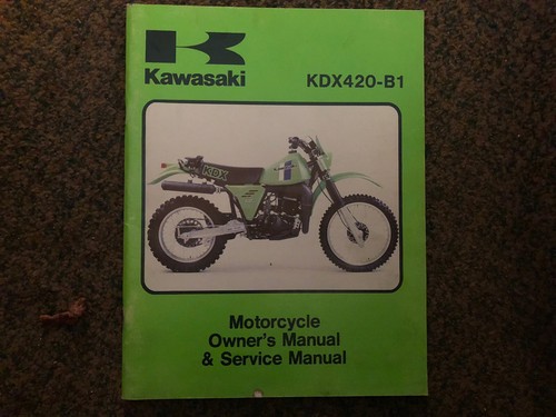 Kawasaki kdx 420 oem - kdx-420, b1
