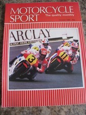 MOTORCYCLE SPORT MAGAZINE OCT