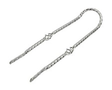 F&R LOWRIDER SQUARE TWISTED CAGE SHORT BACK CHROME SISSYBAR CHOPPER/CRUISER BIKE