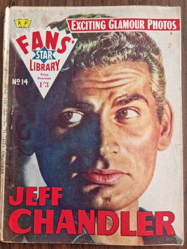 Vintage jeff chandler life - jeff,