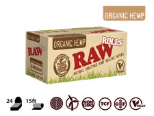 Raw Organic Hemp Roll Rips 5m