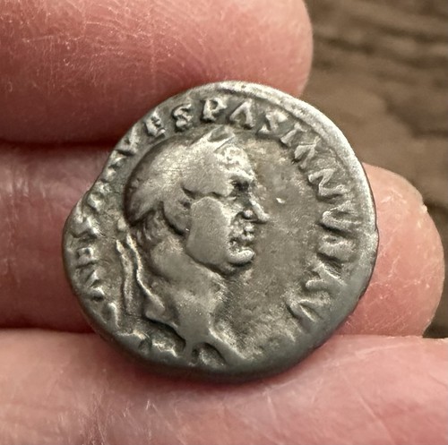 Roman vespasian silver - vespasian.,
