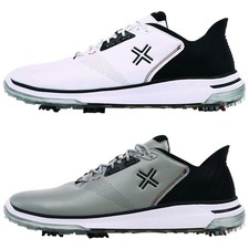 PAYNTR Mens X-004 RS Water Resistant Spiked Golf Shoes Lightweight Breathable