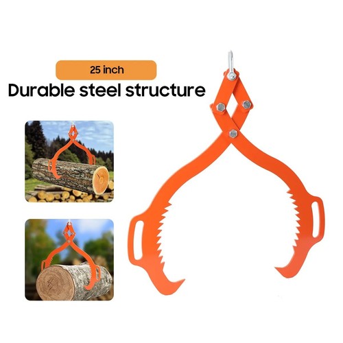 Log skidding lifting tongs - 25",