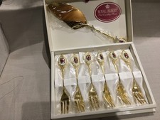 Royal Albert Old Country Roses dessert fork set