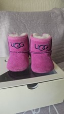 Mini Pink UGG Boots Size 0/1  = 0-6 months/XS
