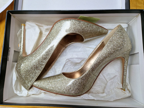 Ladies dune gold glitter - ladies,