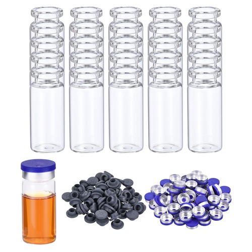 100 pcs 10ml glass vials - 10ml,