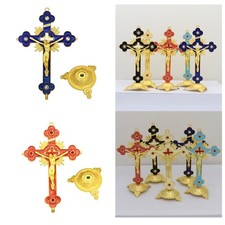 Alloy Cross Ornament Small