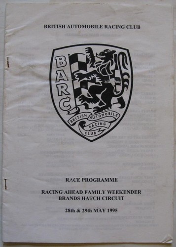 Brands hatch may - brands, 1995