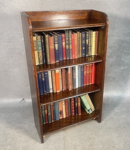 Oak bookcase bookshelf with - oak,