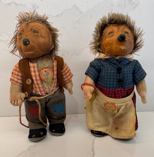Rare pair stieff micki and - ,