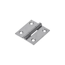 Steel Butt Hinges 38mm Satin -