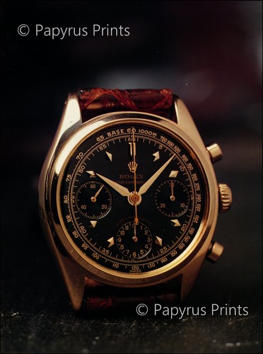 1990 vintage print watch - vintage, 1950