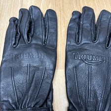 Vintage triumph leather gloves - triumph,