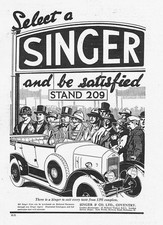 SINGER Motor Car Company -
