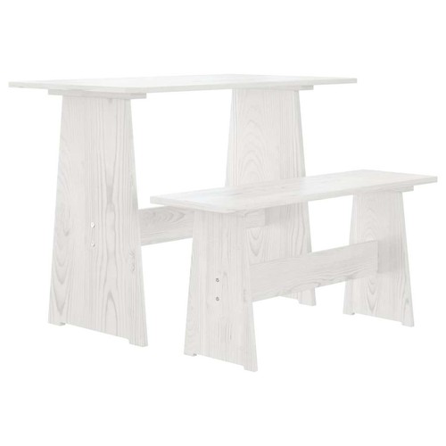 Vidaxl dining table with bench - with,