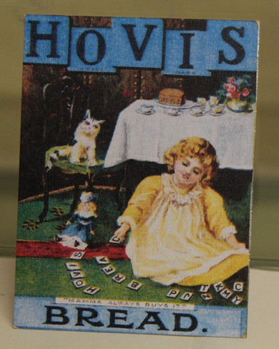 Dolls house shop metal sign - shop,