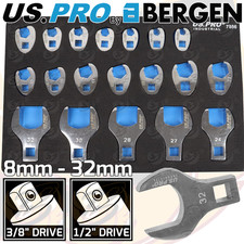 US PRO Crow Foot Spanner Set