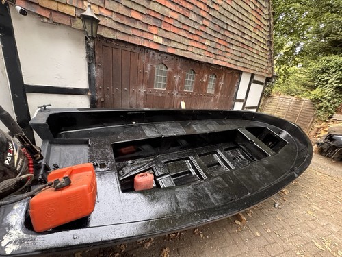 Fishing boat fibreglass - boat,