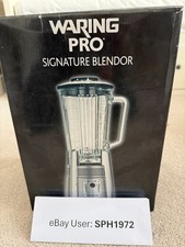 Waring Professional Dual Speed Classic Bar Blender Stainless Glass Boxed