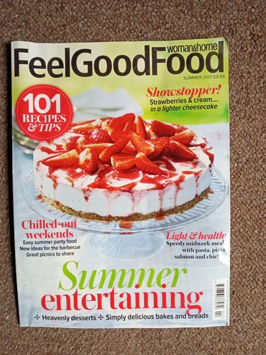 Woman home feel good food - &,