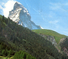 Vintage Postcard Zermatt