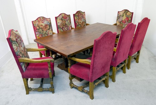 Farmhouse dining set refectory - farmhouse,