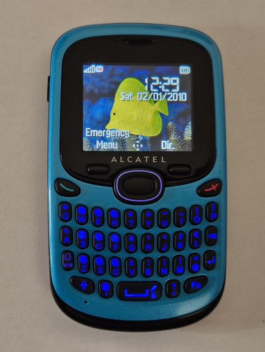 255 alcatel mobile - ot-255, phone