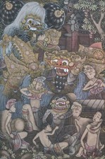 Framed Original Balinese