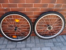 26 inch wheel set Mavic M400 Shimano Deore LX FH-M653 HB-M563 Parallax 7 speed