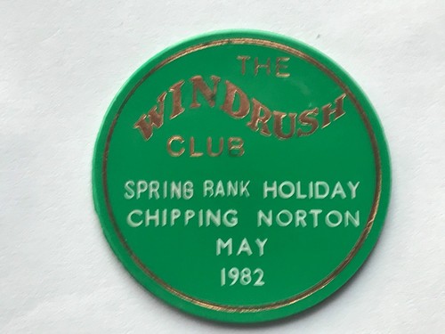 Caravan plastic plaque - caravan,