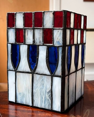 Vintage handmade stained glass - vintage,