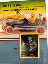 Midget Car Auto Racing Program