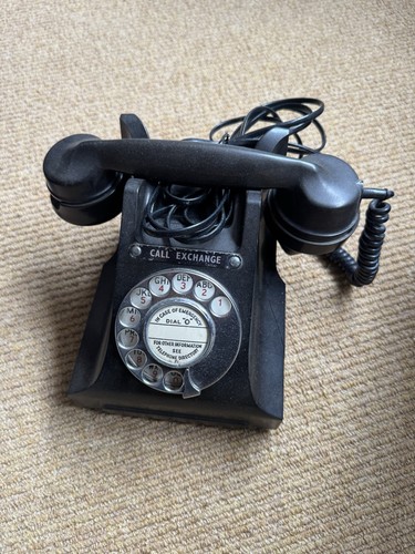 Gpo 312f black bakelite - 312f,