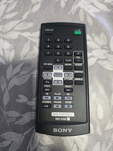 Genuine sony rmt d183 - genuine, portable