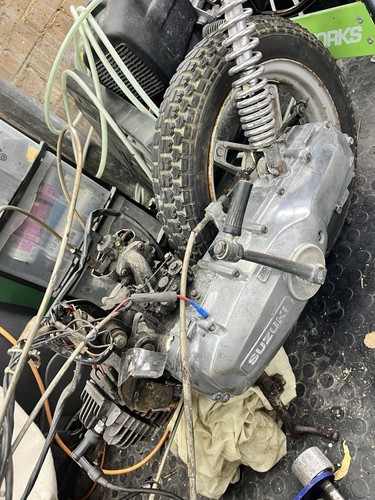 Suzuki engine running - 50,