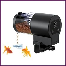 Automatic Fish Feeder 100ml Aquarium Tank Timer Dispenser Auto Feeding Device