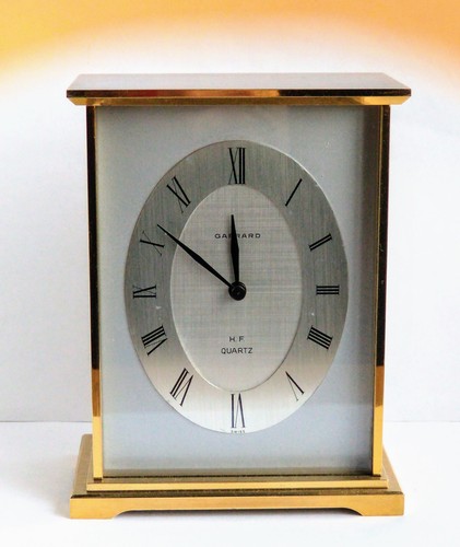 Garrard carriage clock solid - garrard,