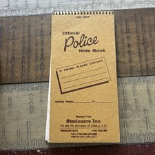 Vintage Official Police