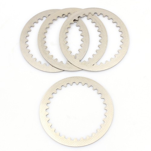 Clutch steel plate set for