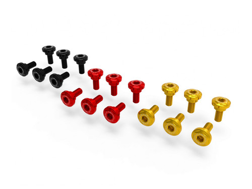 Kvt10 front fender screw kit - front,