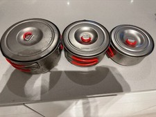 600/900/1300ml Evernew Titanium Pot.