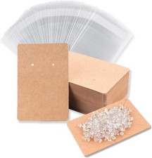 100 Pcs Earring Display Cards