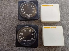 B&G  "Synchro" range. Wind speed analogue display head. 0-50