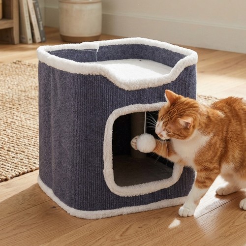 Kitten cat condo cube - condo,