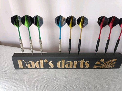 Personalised dart holder - 9,