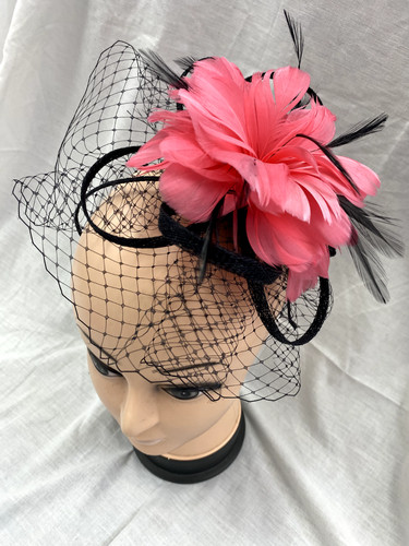 Jacques vert flower fascinator - vert,